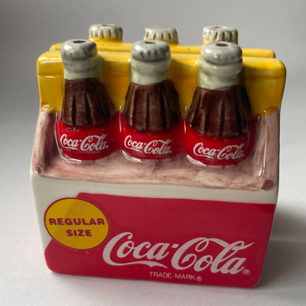 Vintage Coca Cola Salt & Pepper shaker